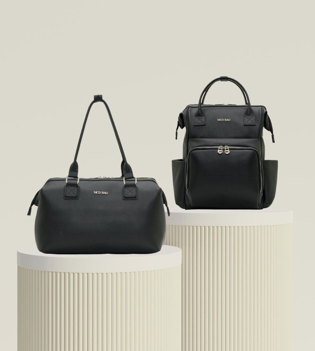 Süper Siyah E. Deri Nikel Set