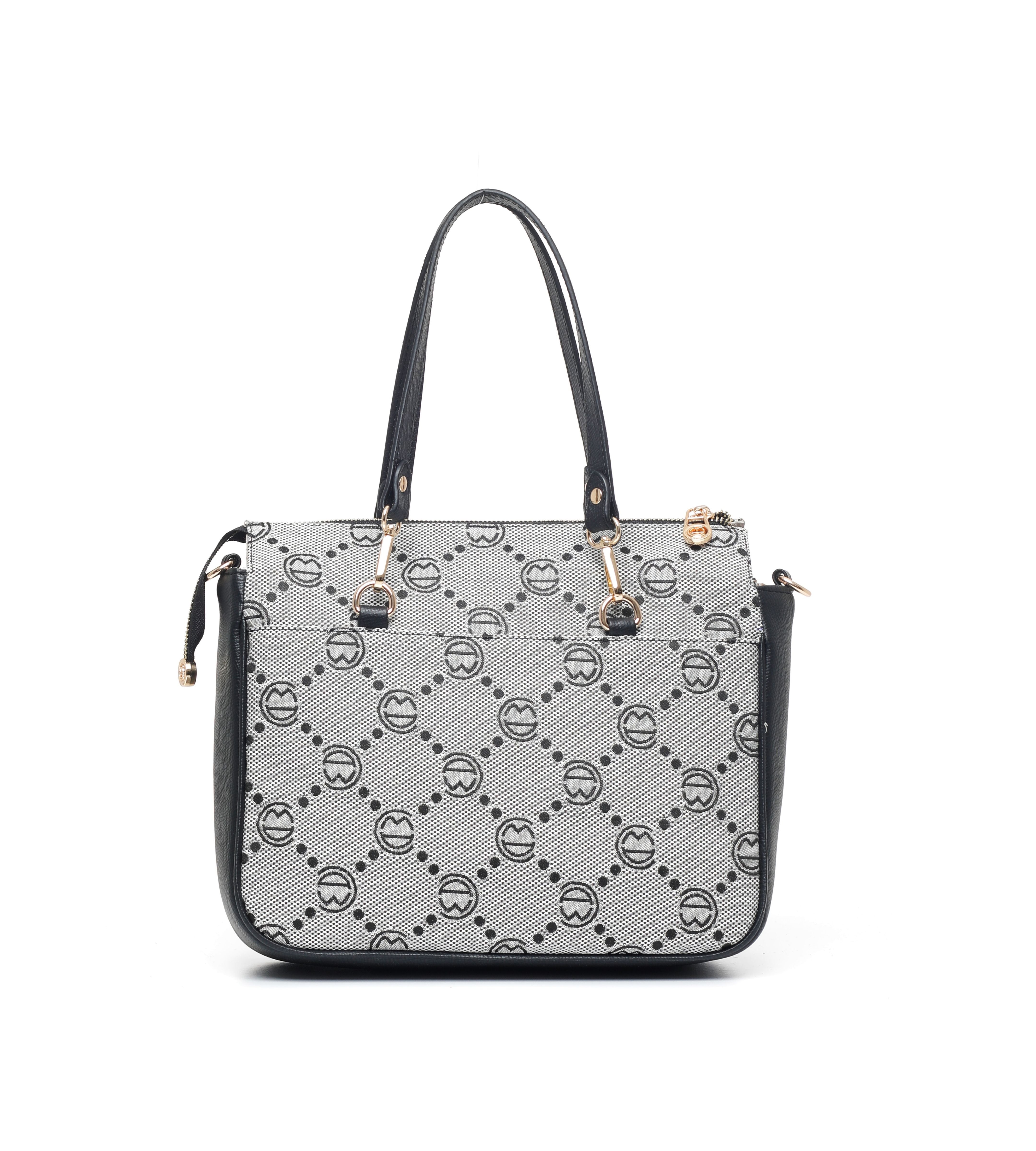 Alisa Gri Siyah Harmoni Bebek Çantası