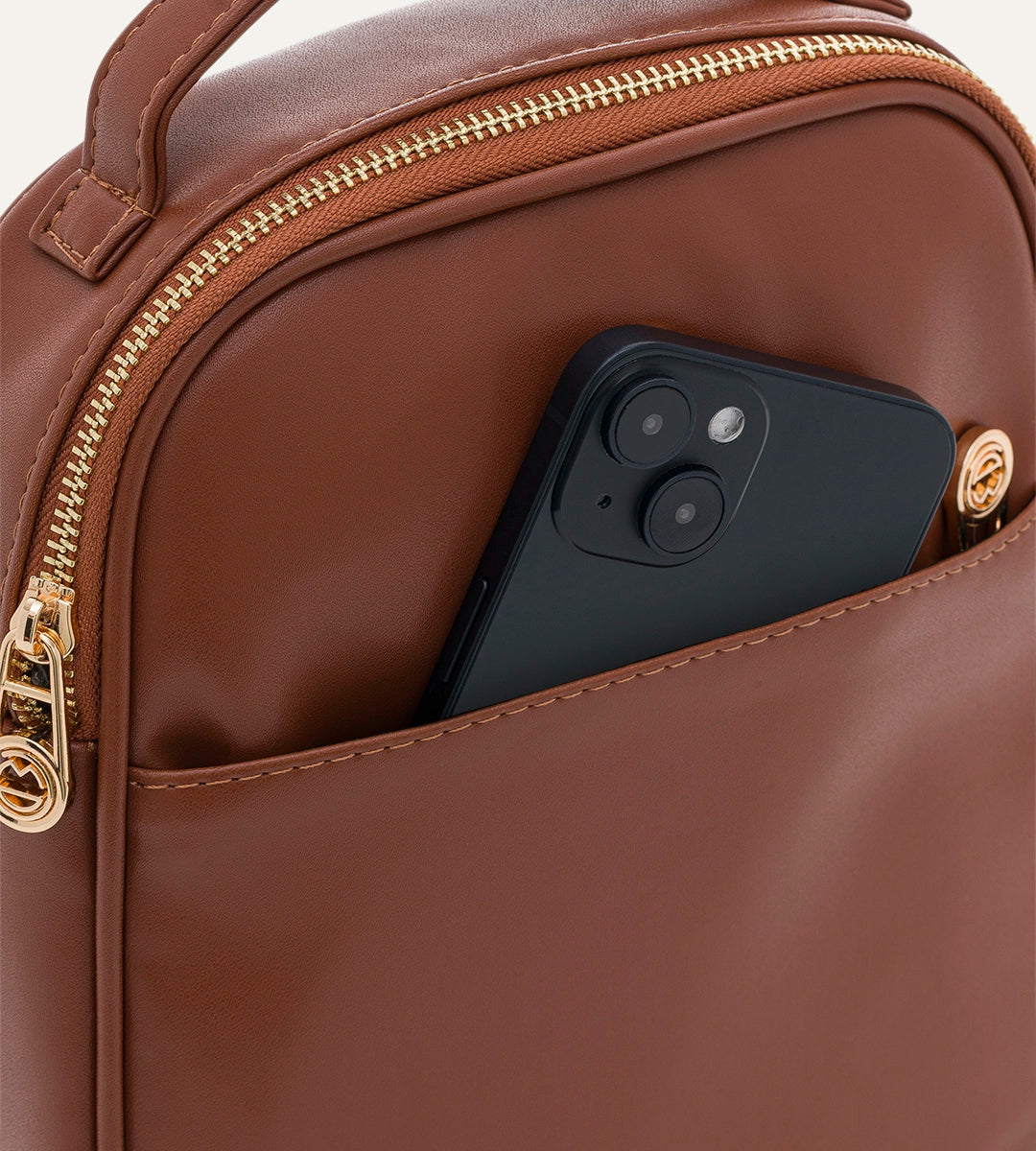 Liora Taba Düz Deri Termal Çanta