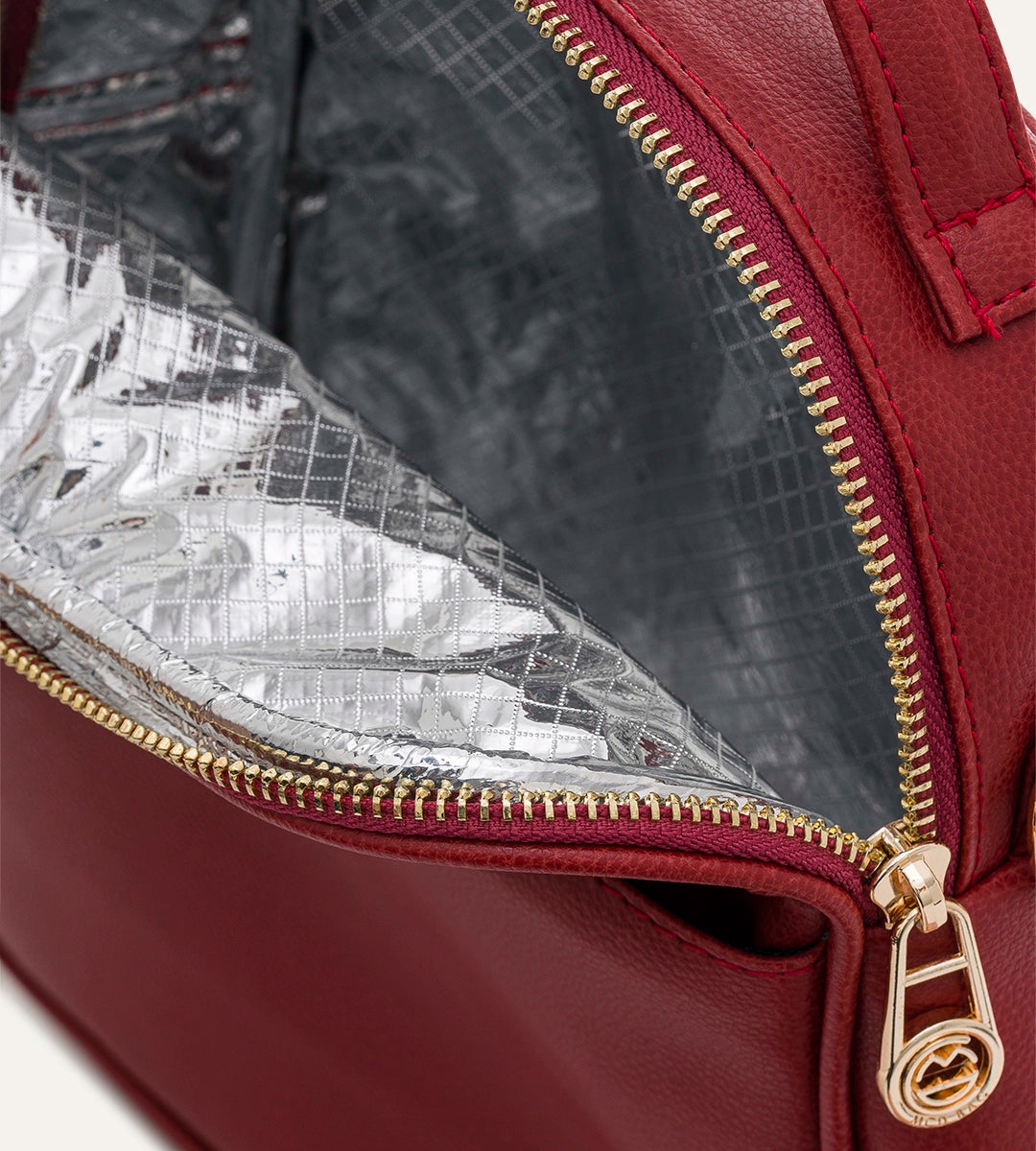 Liora Kırmızı Deri Termal Çanta