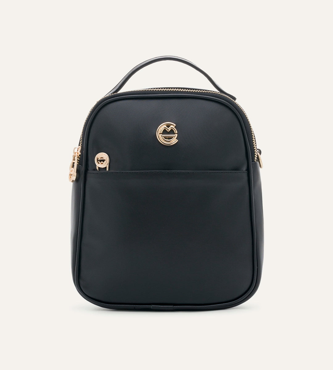 Liora Siyah Desenli Deri Termal Çanta