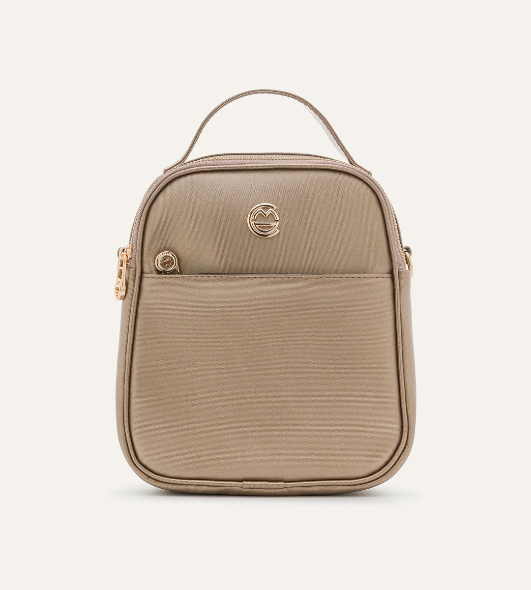 Liora Gold Desenli Deri Termal Çanta