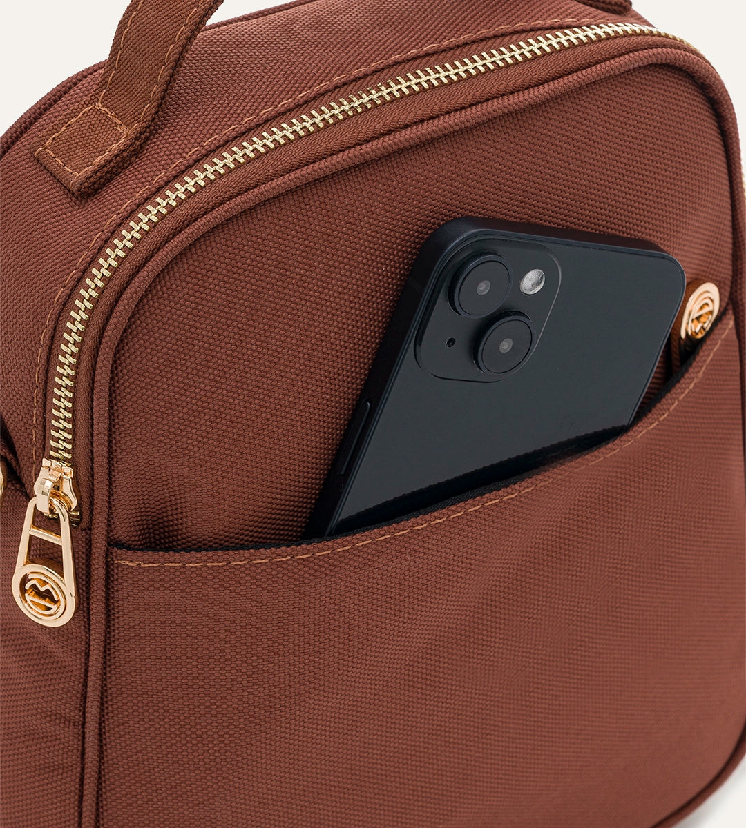 Liora Kahverengi Kumaş Termal Çanta