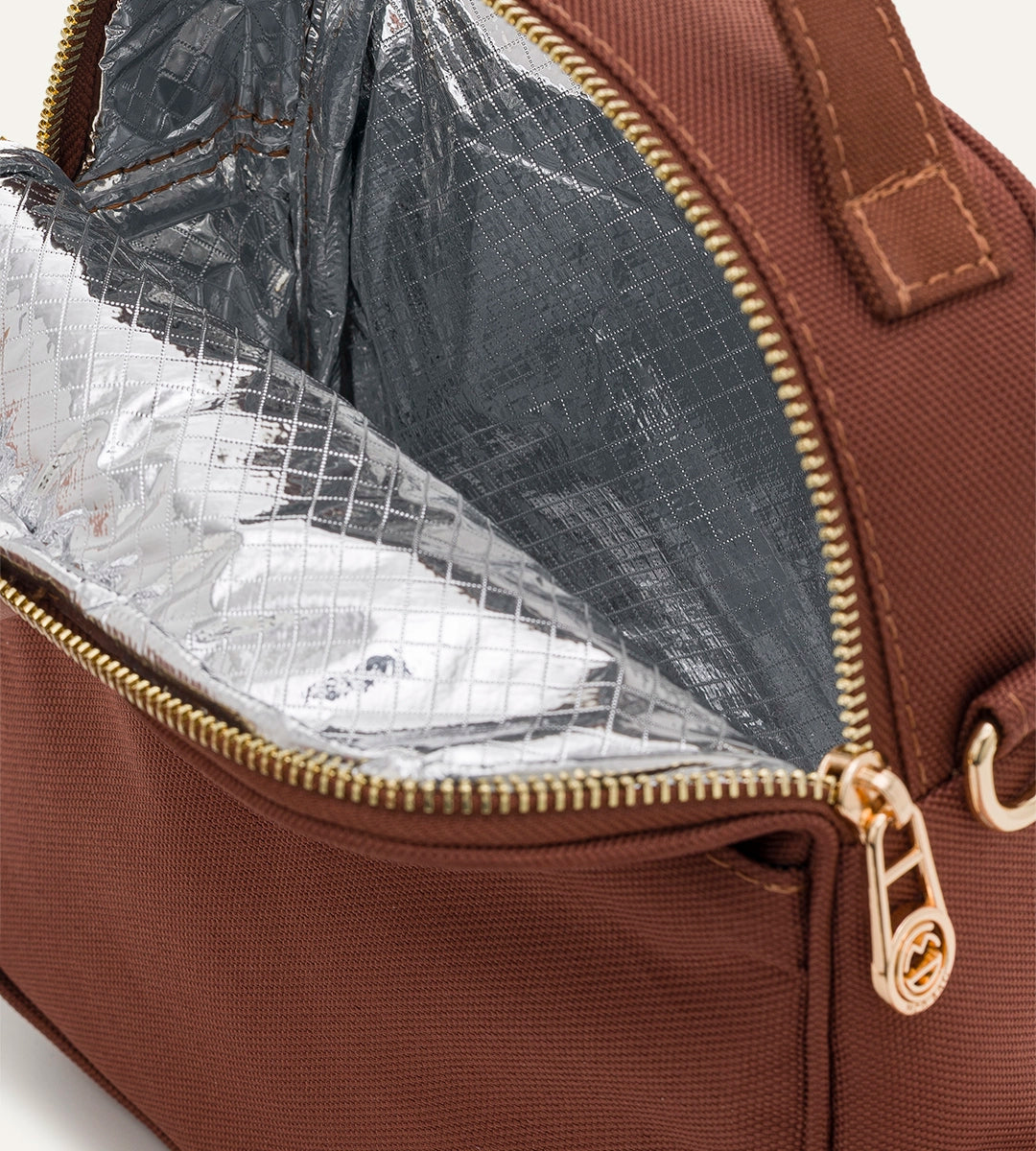 Liora Kahverengi Kumaş Termal Çanta