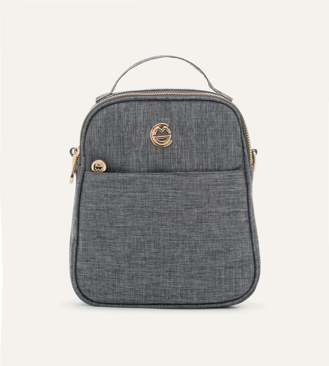 Liora Gri Kumaş Termal Çanta