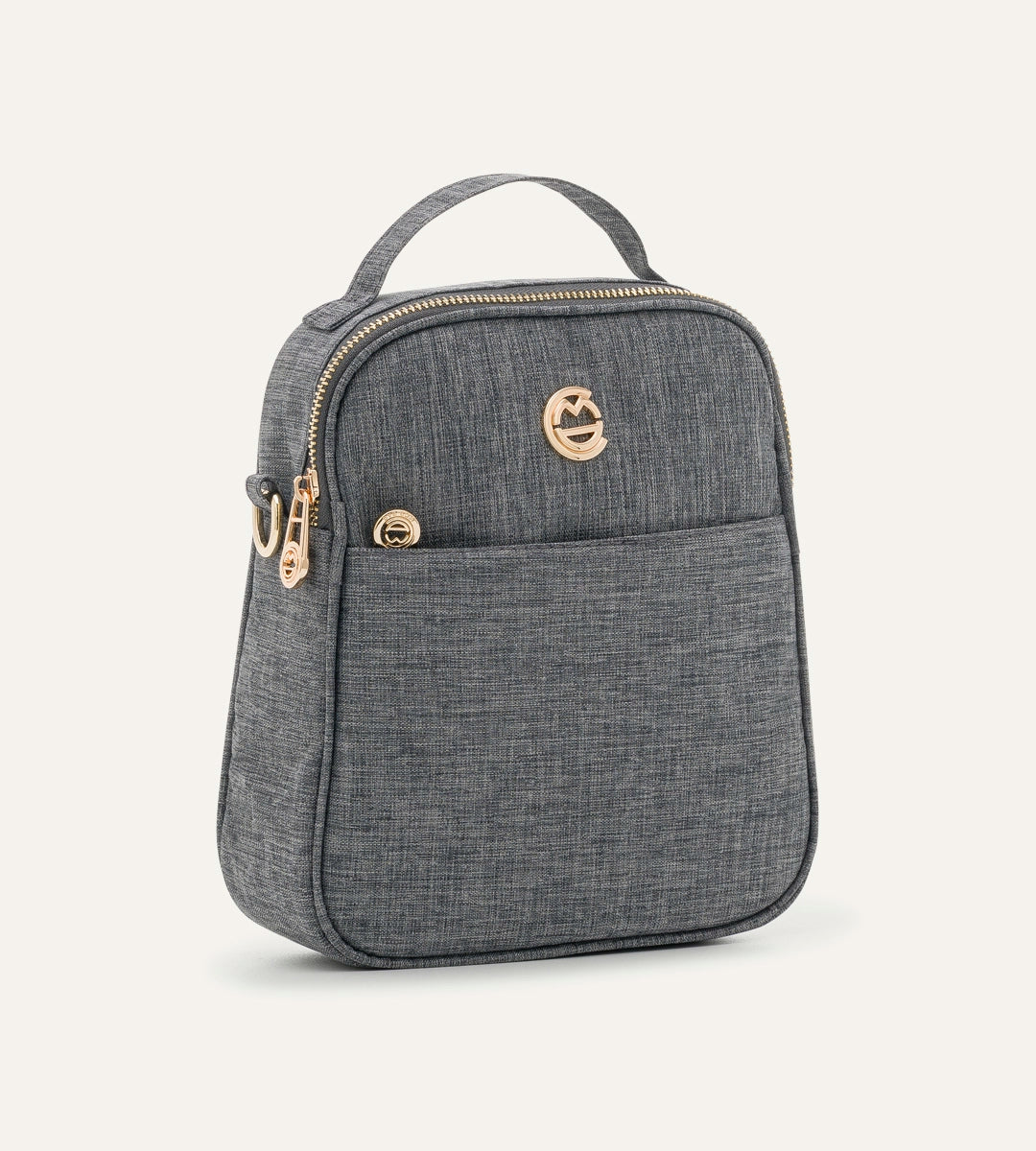 Liora Gri Kumaş Termal Çanta