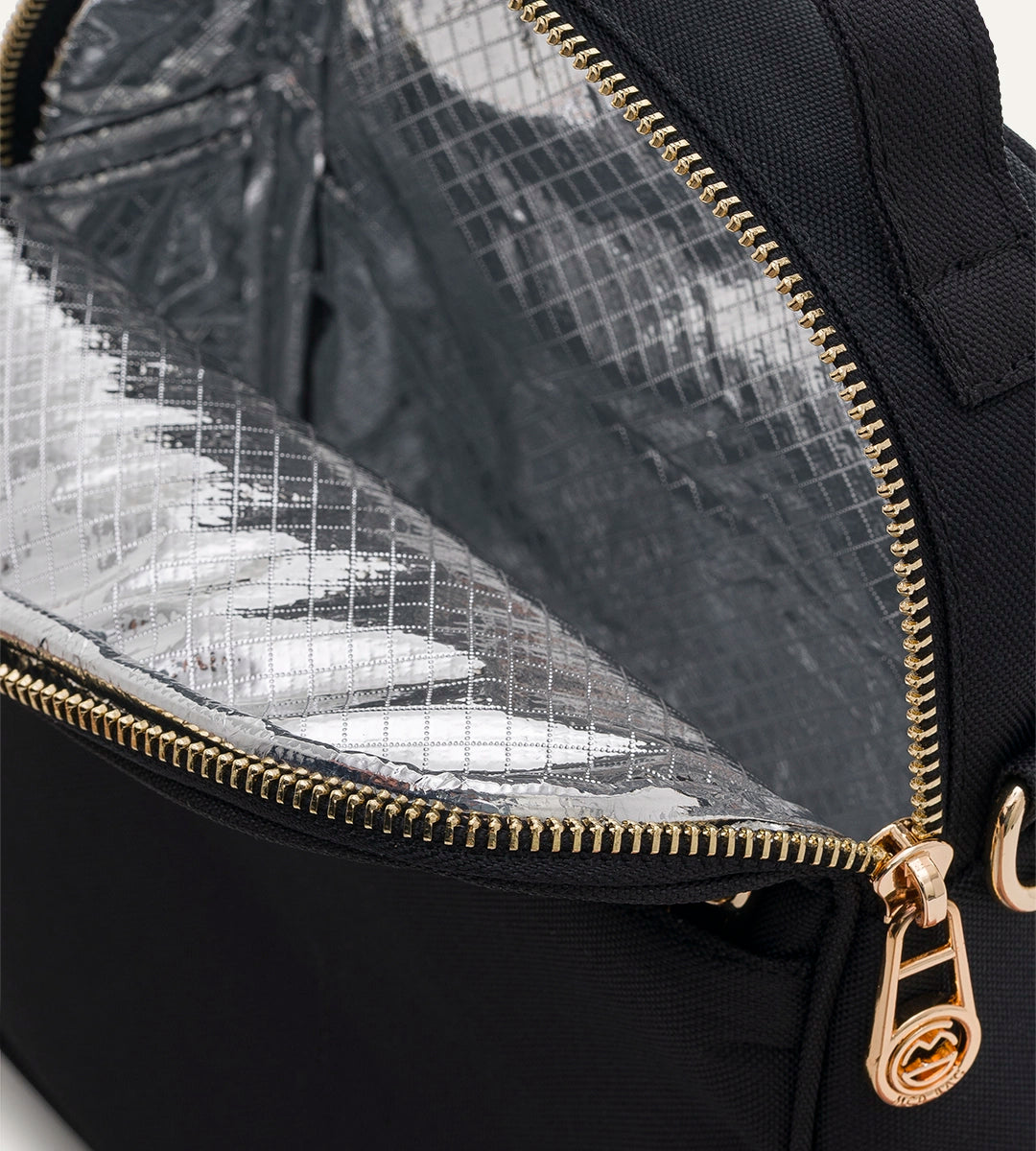 Liora Siyah Kumaş Termal Çanta