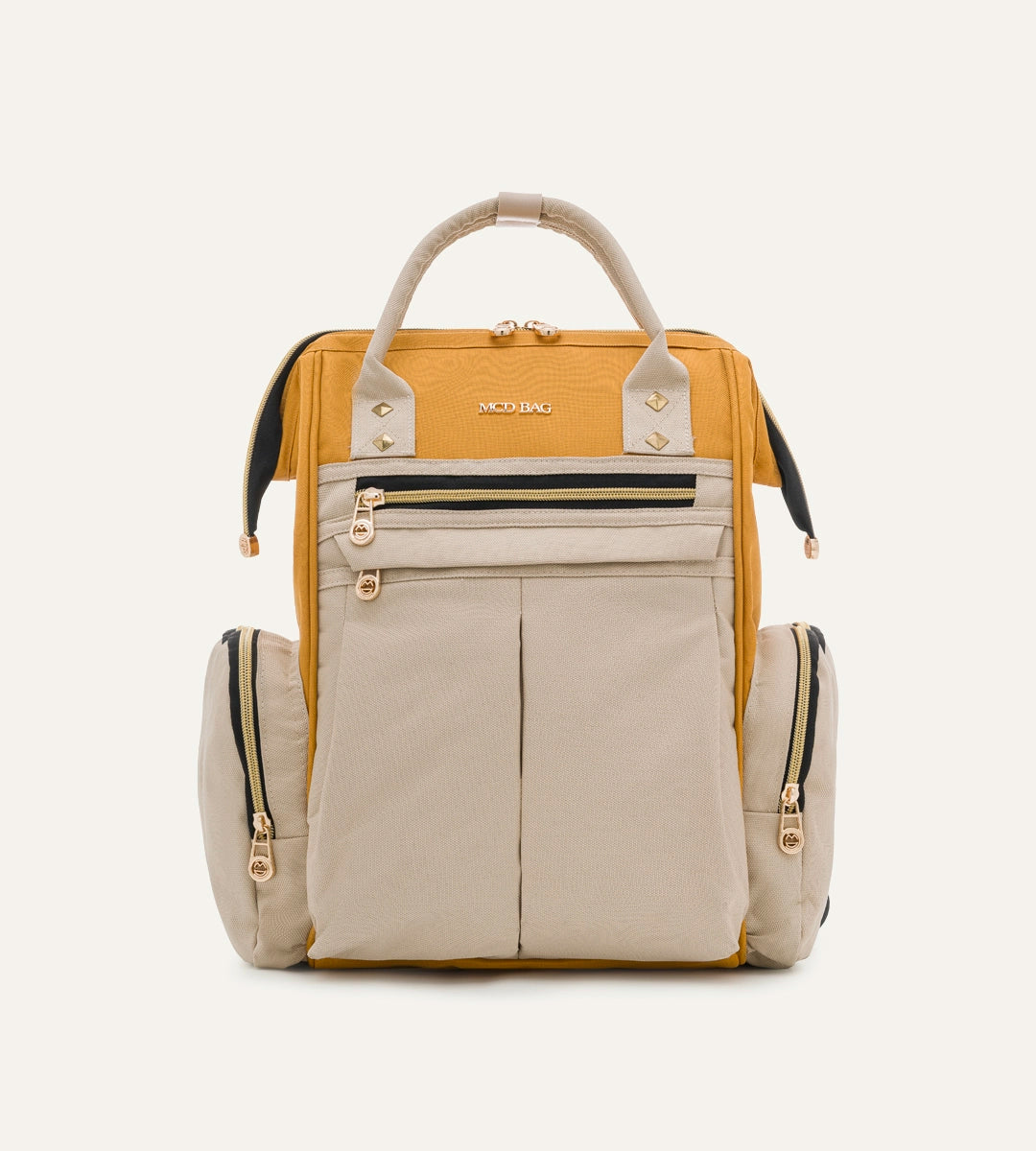 Angel Hardal - Bej Kumaş Bebek Çantası