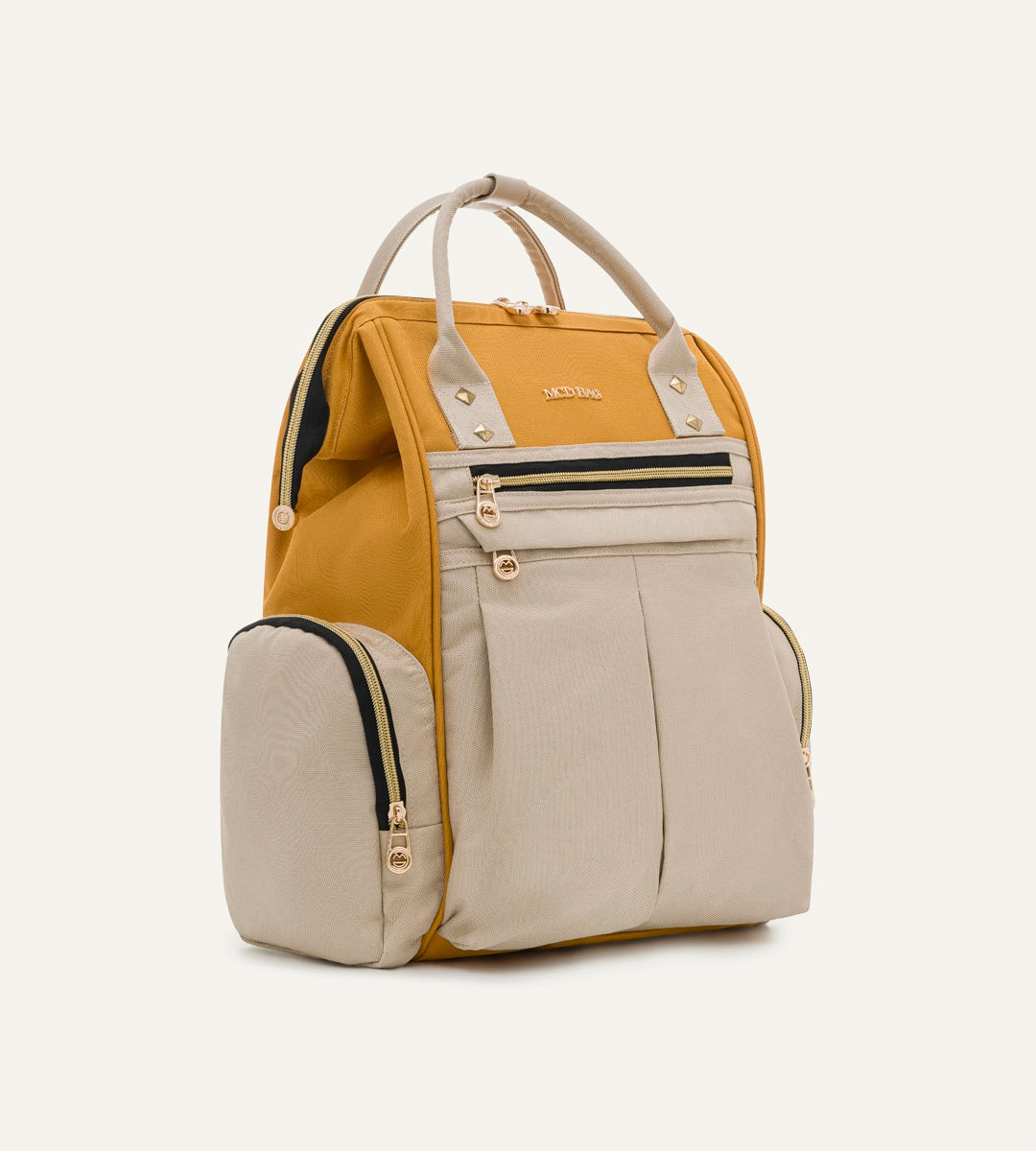 Angel Hardal - Bej Kumaş Bebek Çantası