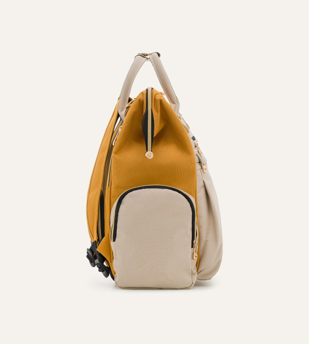 Angel Hardal - Bej Kumaş Bebek Çantası