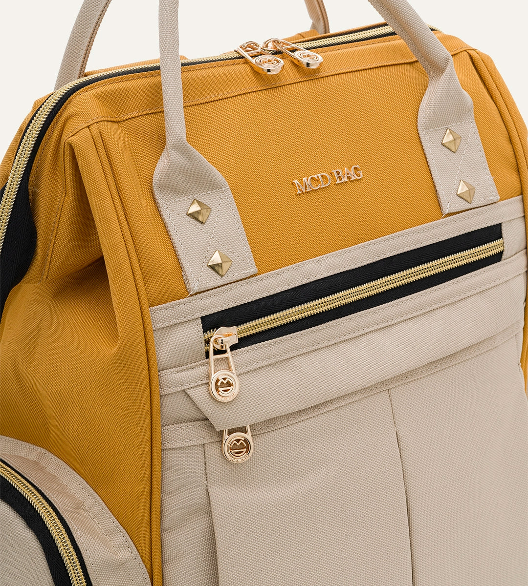 Angel Hardal - Bej Kumaş Bebek Çantası