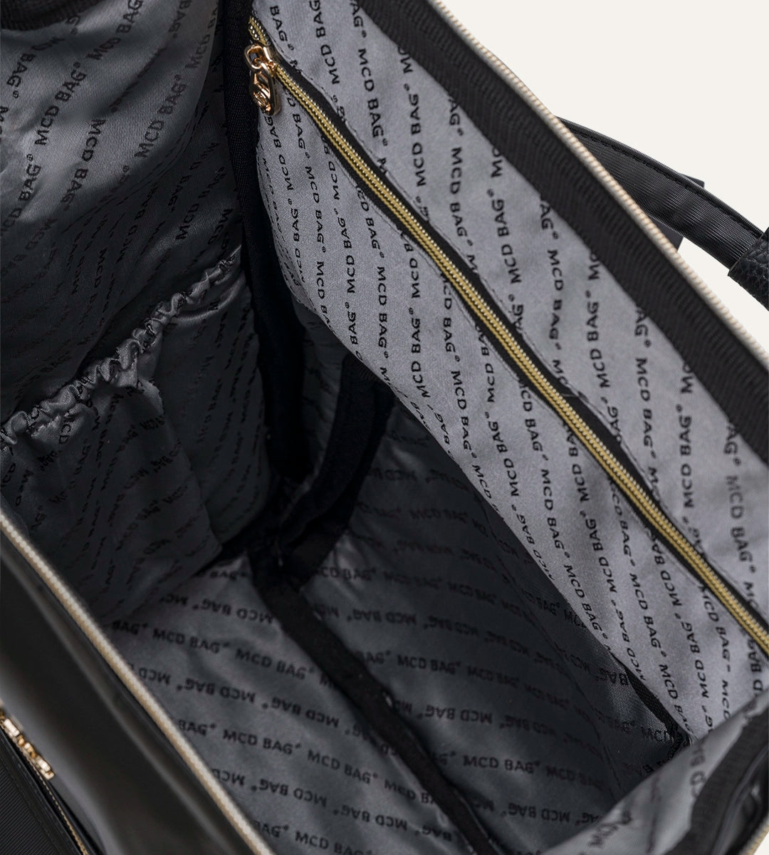 Angel Siyah Gold Deri Bebek Çantası