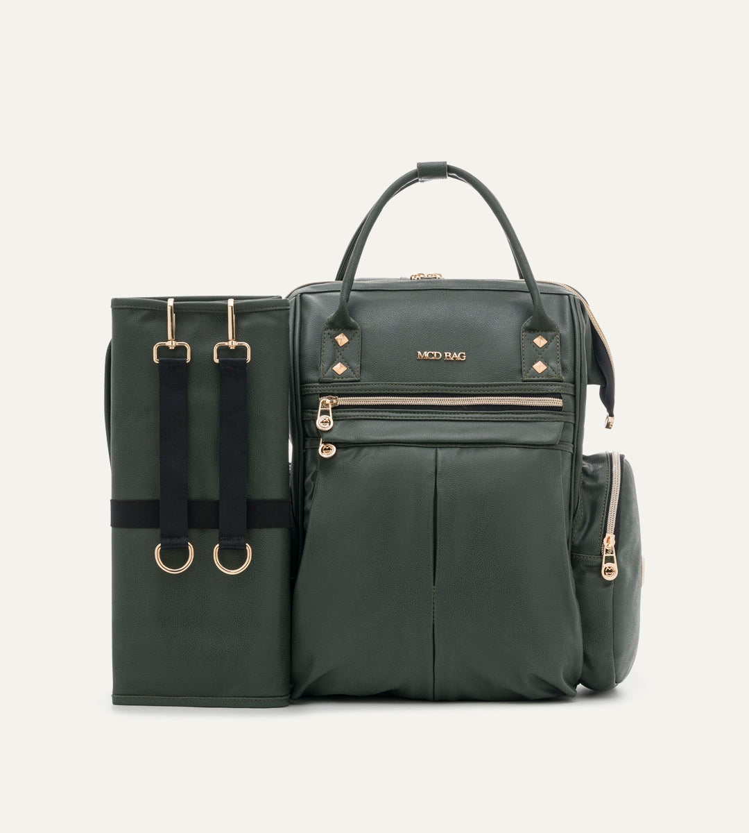 Angel Haki Deri Bebek Çantası