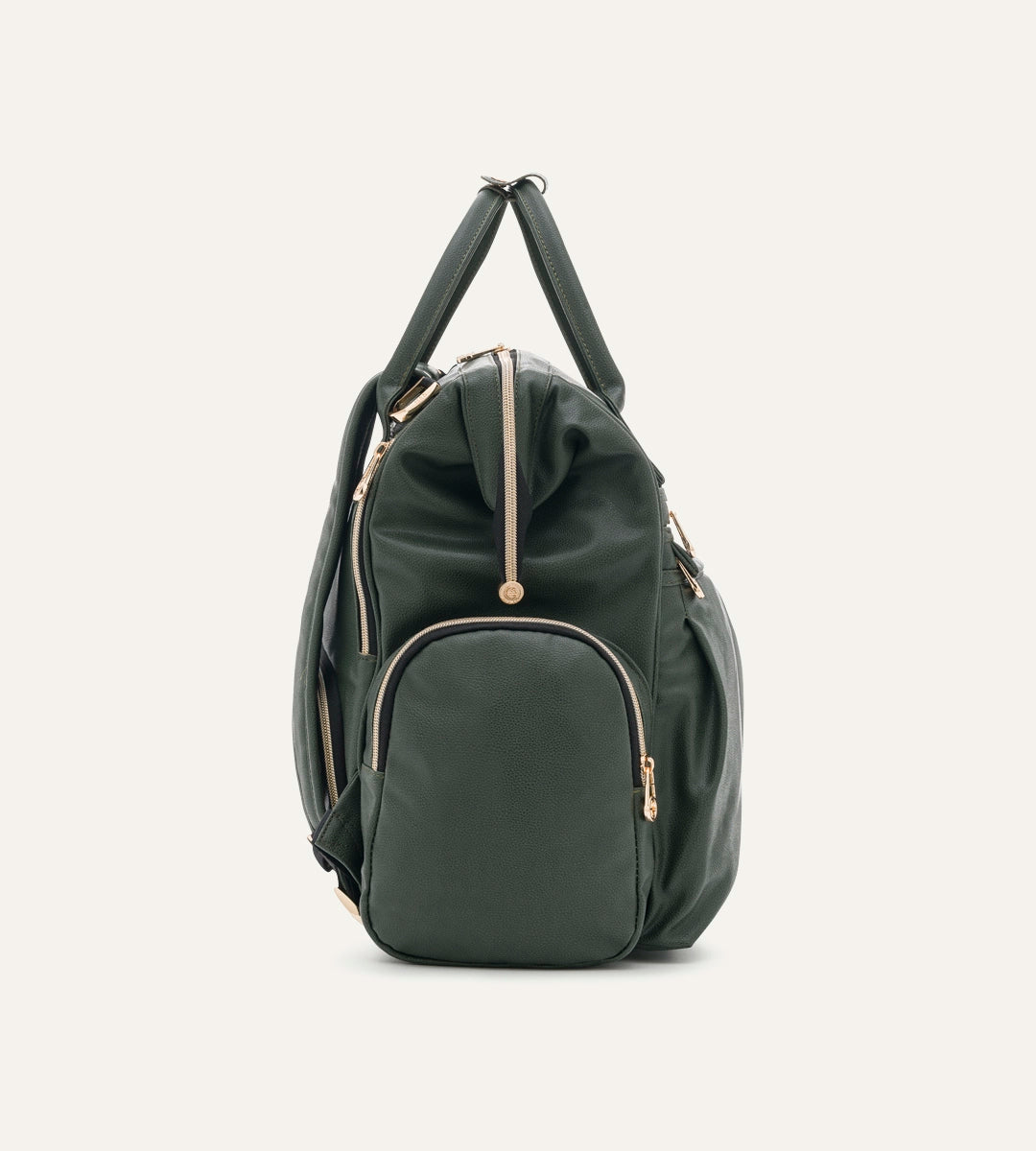 Angel Haki Deri Bebek Çantası