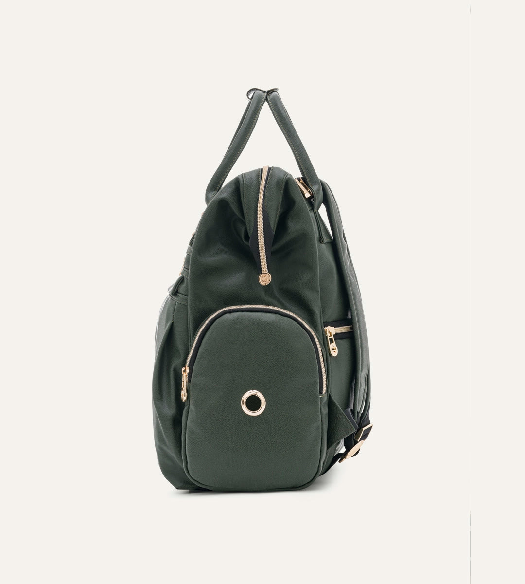 Angel Haki Deri Bebek Çantası