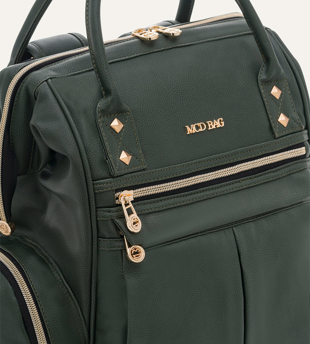 Angel Haki Deri Bebek Çantası