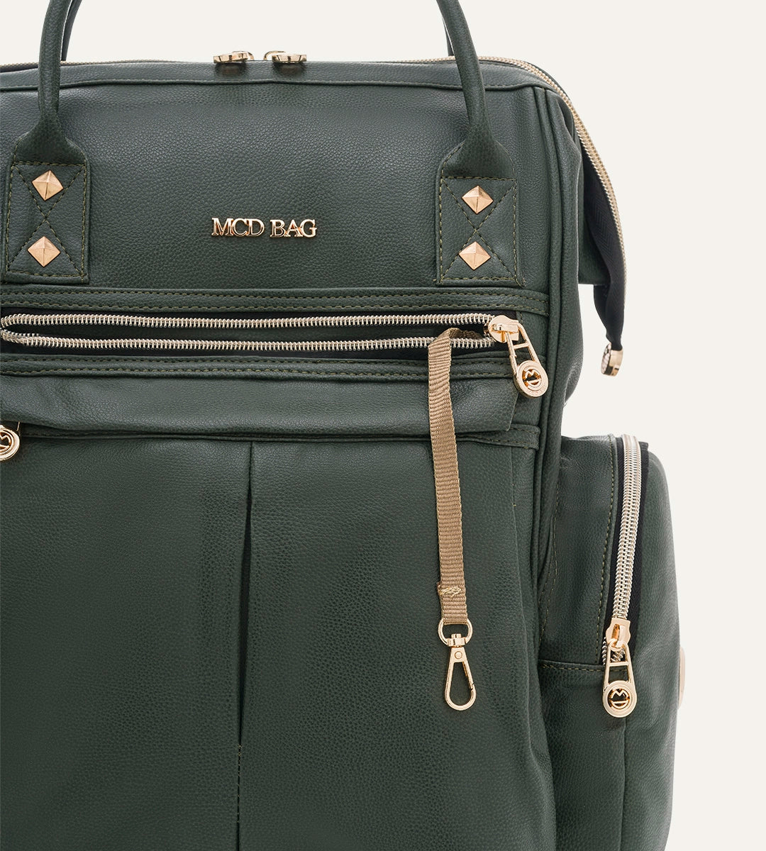 Angel Haki Deri Bebek Çantası