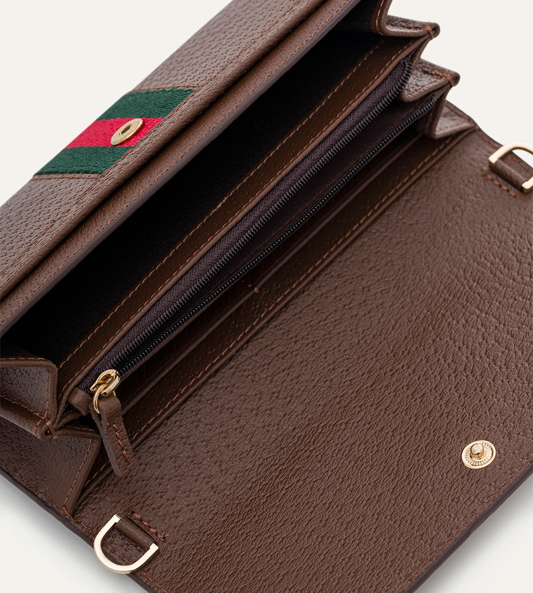 Voych Fiore Kahverengi Deri Kadın Cüzdan