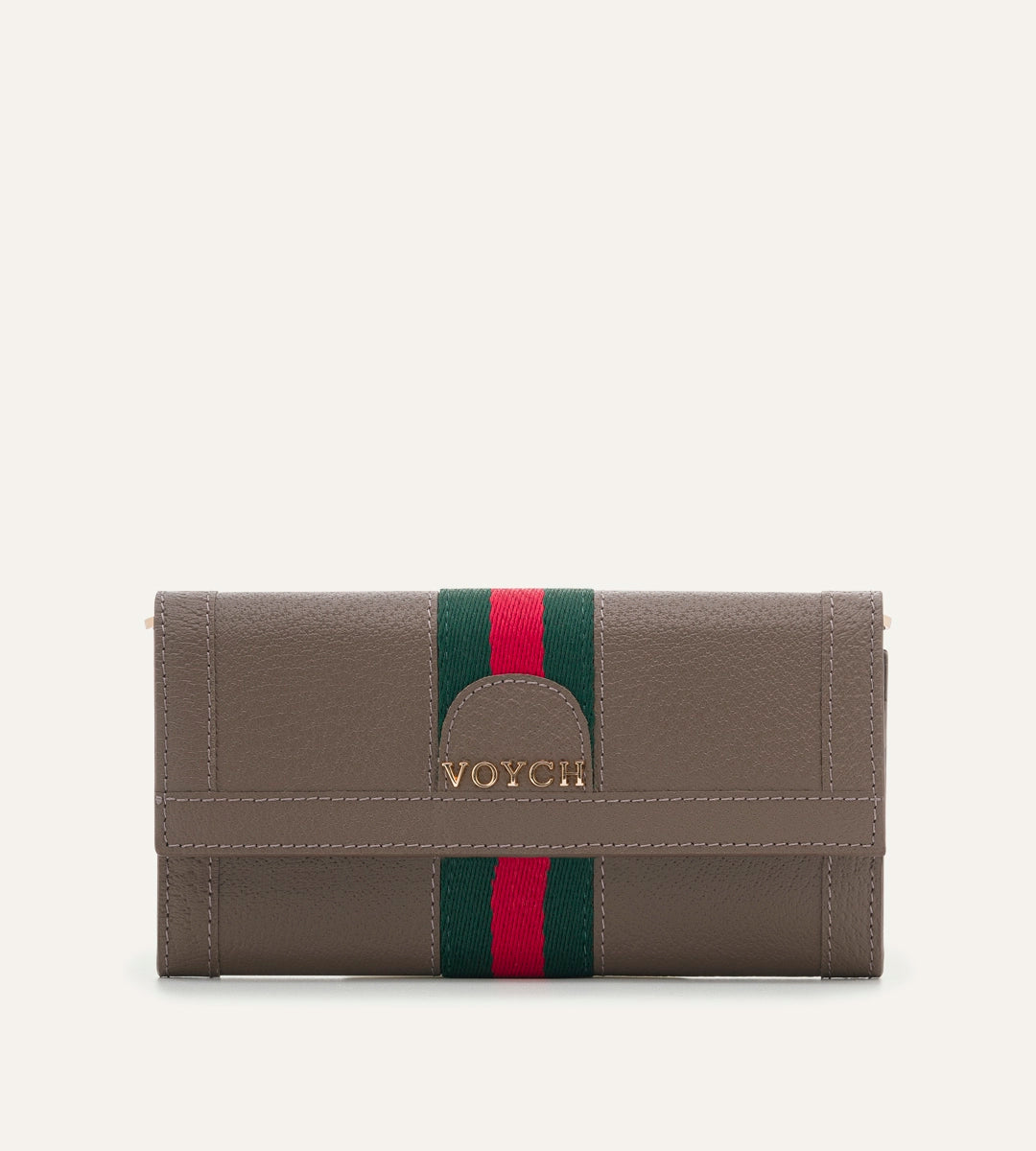 Voych Fiore Vizon Deri Kadın Cüzdan