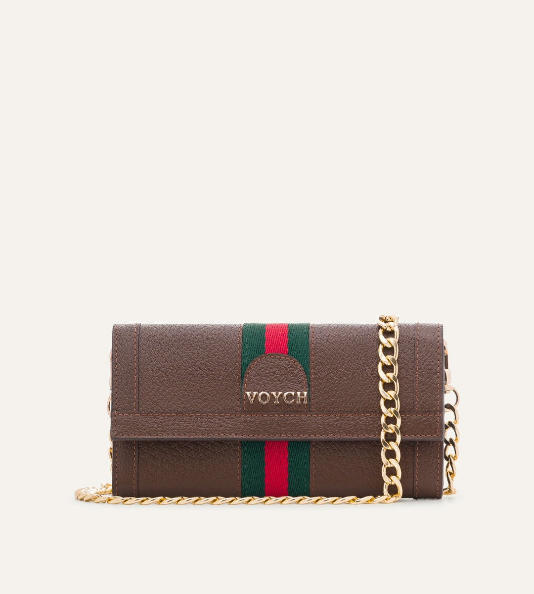 Voych Fiore Kahverengi Deri Kadın Cüzdan