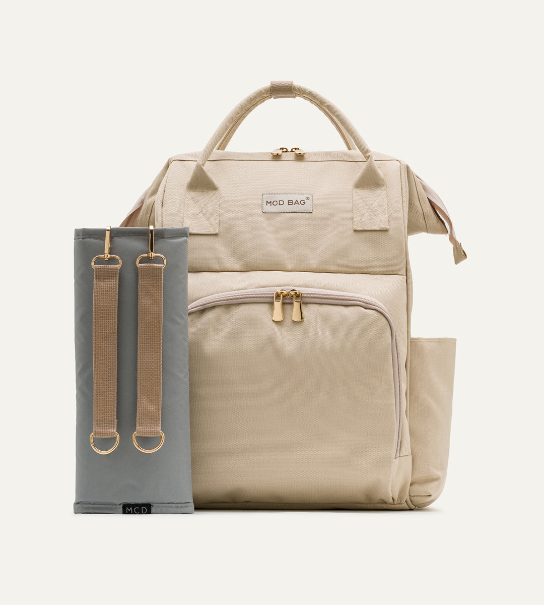 Süper Bej Gold Kumaş Set