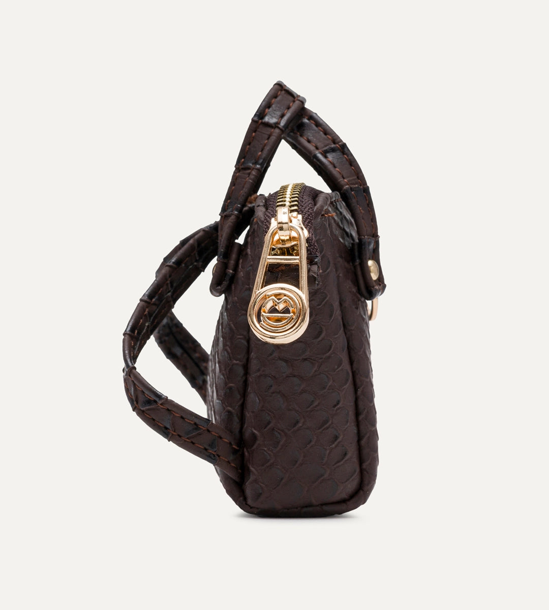 Nuvia Kahverengi Y. Deri Charm