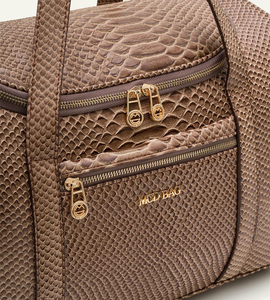 Serena Camel Y. Deri Gold Bebek Çantası