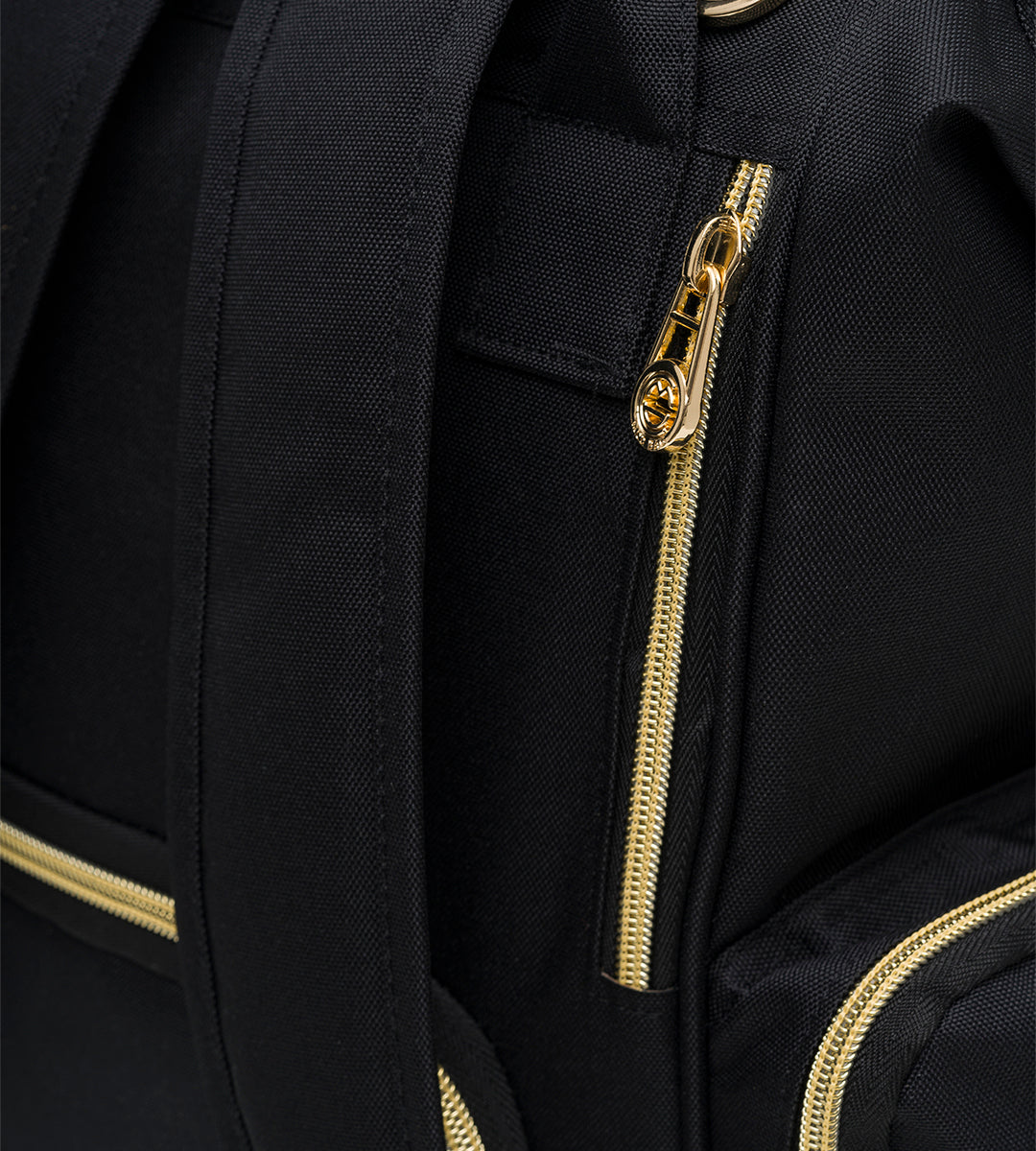 Vista Siyah Gold Kumaş Bebek Çantası