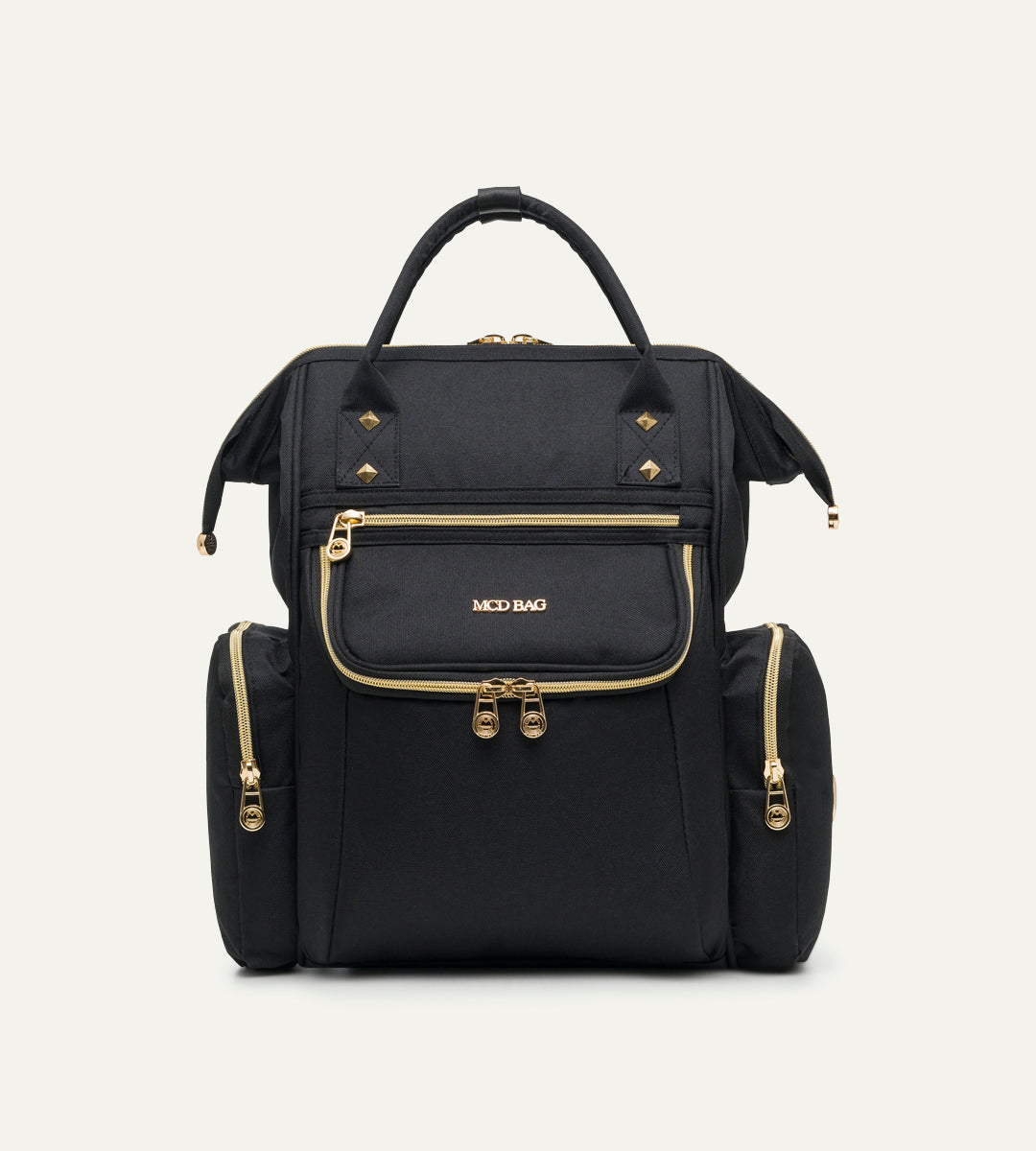 Vista Siyah Gold Kumaş Bebek Çantası