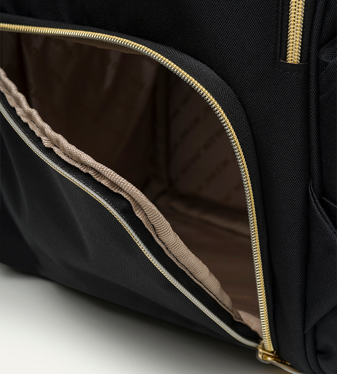 Vista Siyah Gold Kumaş Bebek Çantası