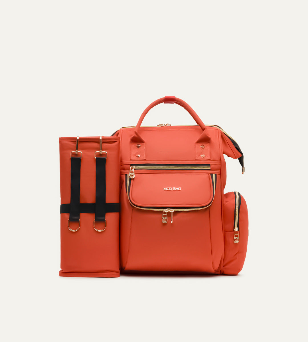 Vista Kiremit Gold Kumaş Bebek Çantası