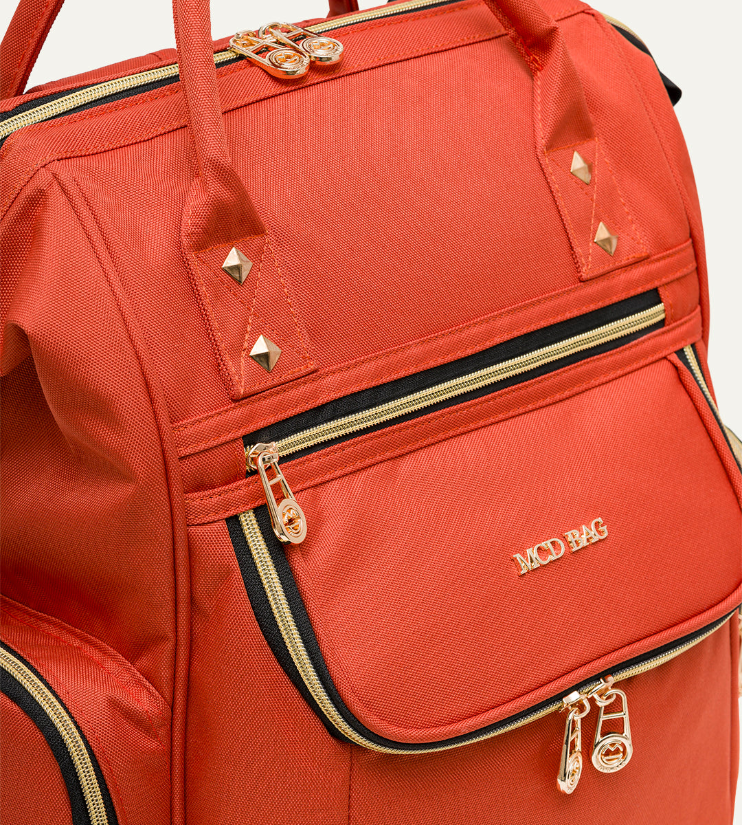 Vista Kiremit Gold Kumaş Bebek Çantası