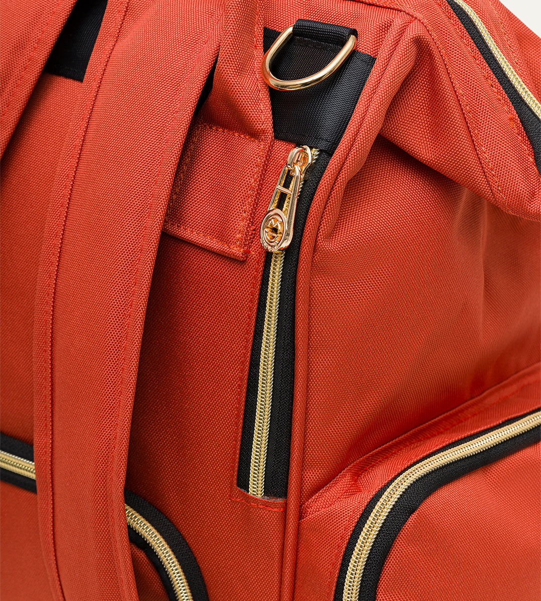 Vista Kiremit Gold Kumaş Bebek Çantası