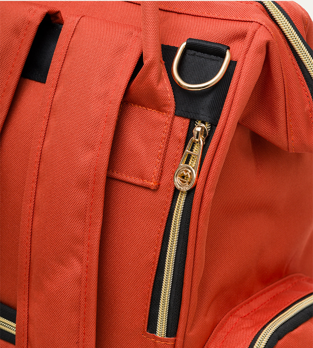 Angel Kiremit-Gold Kumaş Bebek Çantası