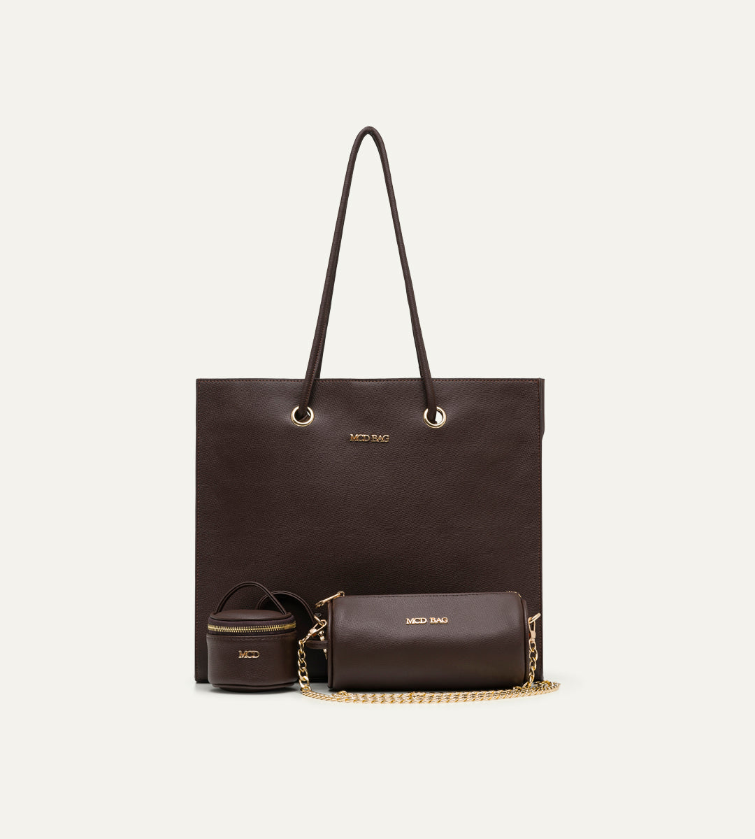 Leona Kahverengi E. Deri Bebek Çantası