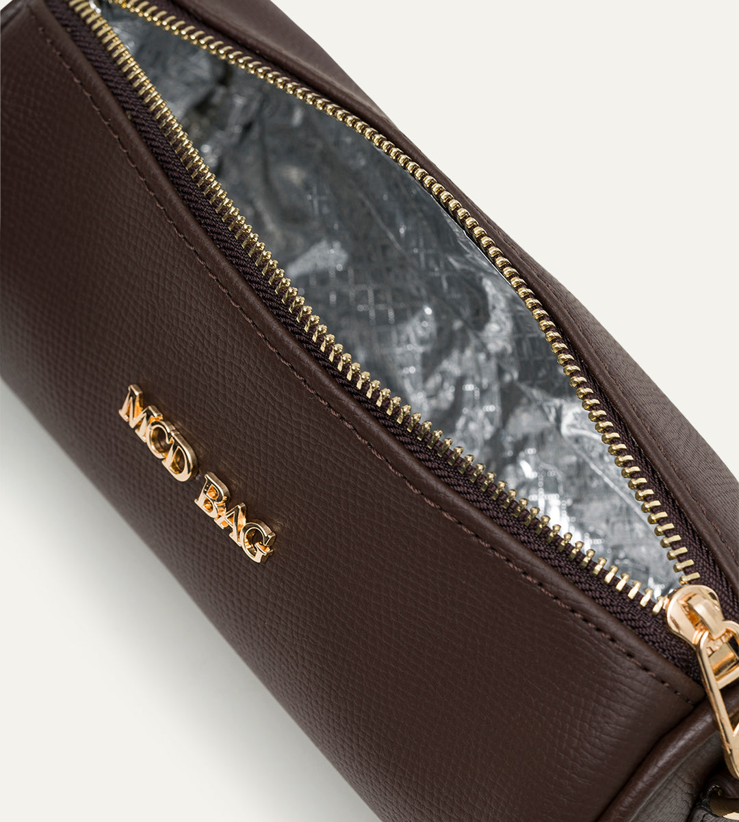 Leona Kahverengi E. Deri Bebek Çantası