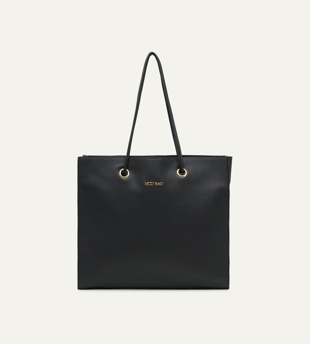 Leona Siyah E. Deri Bebek Çantası