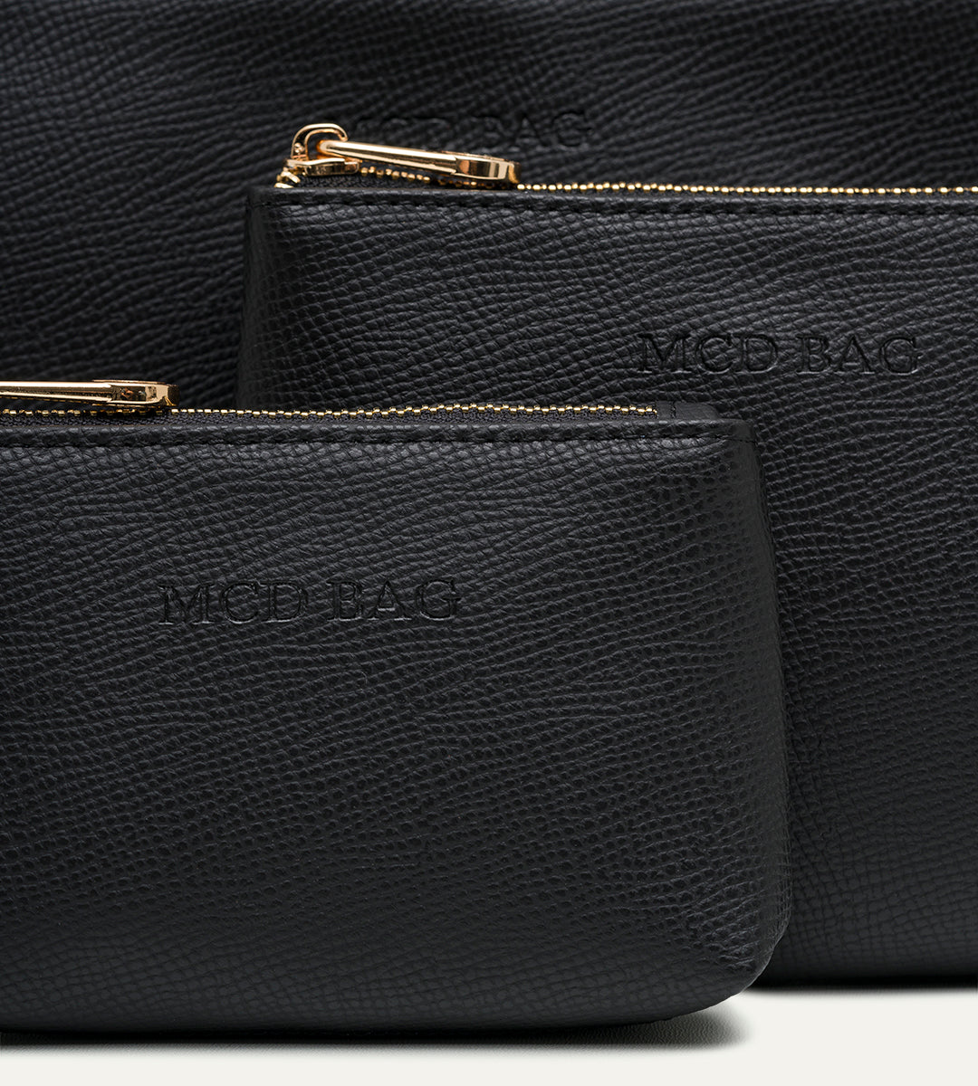 Morgana Siyah Deri Makyaj Seti