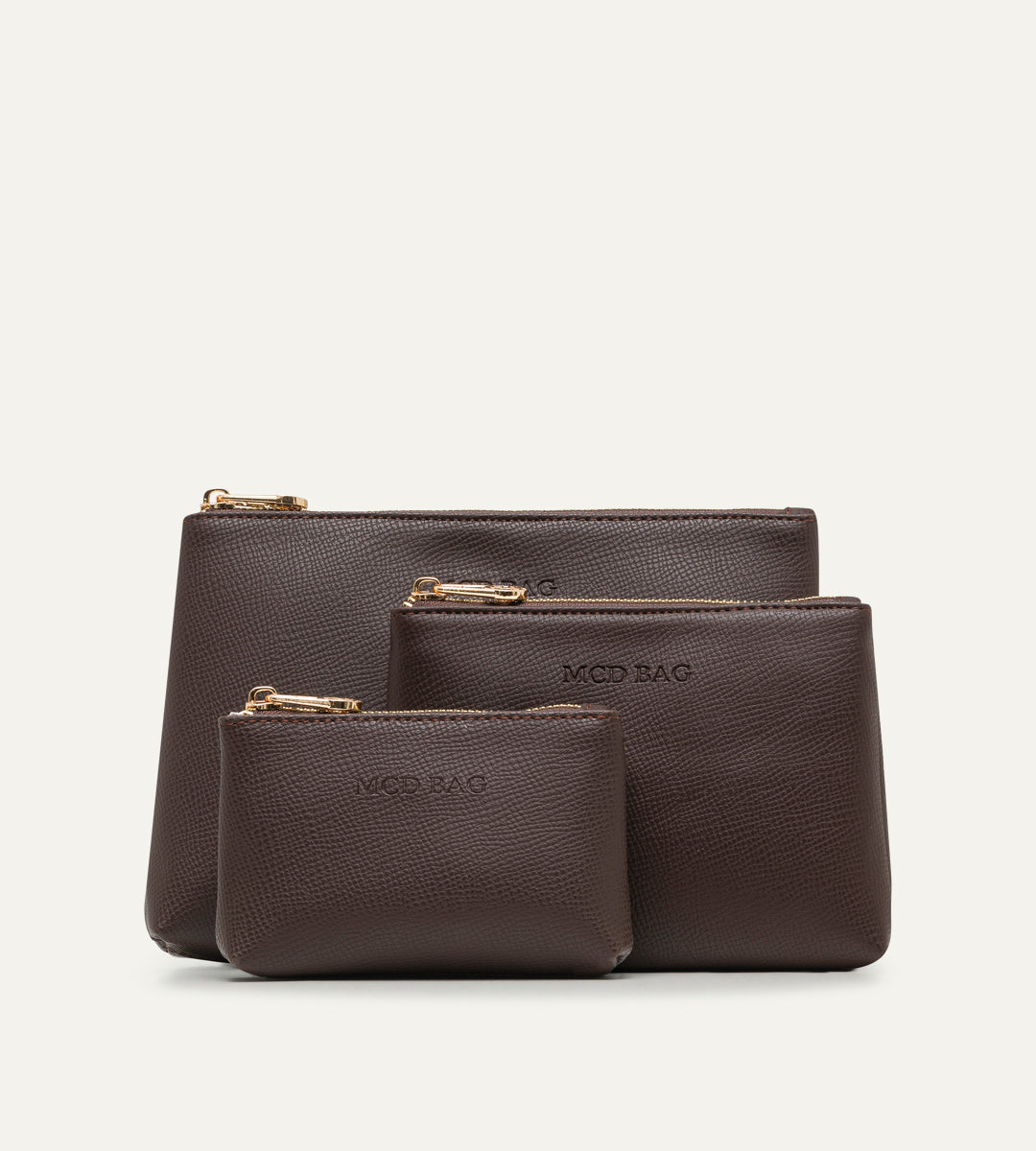 Morgana Kahverengi Deri Makyaj Seti