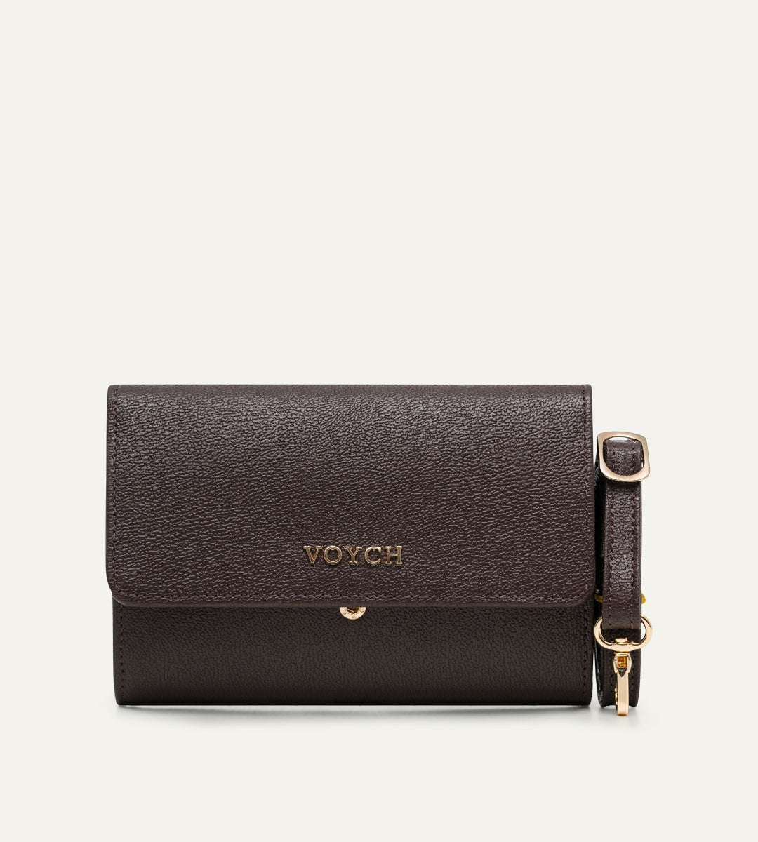 Voych Amara Kahverengi Deri Kadın Cüzdan