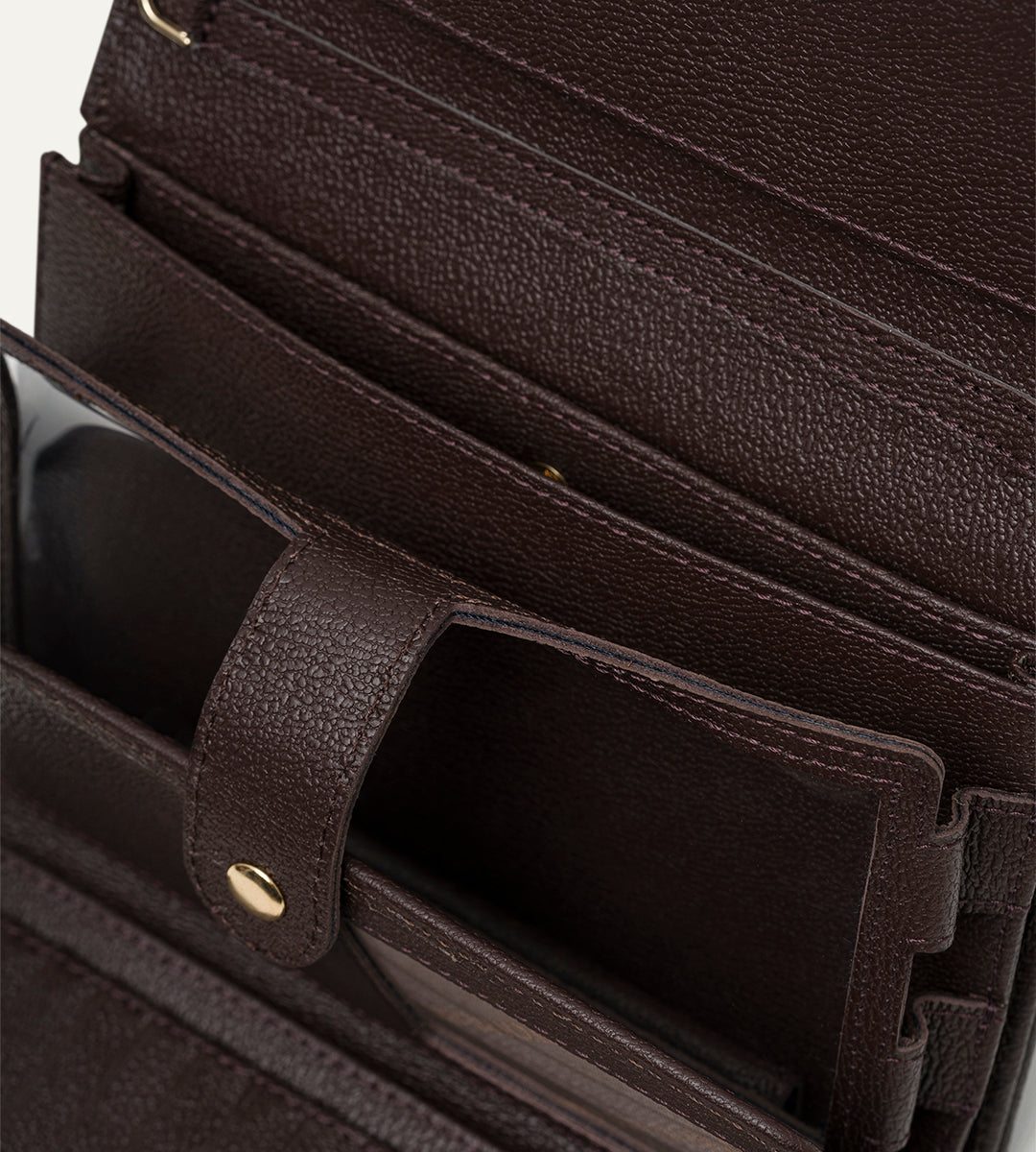 Voych Amara Kahverengi Deri Kadın Cüzdan