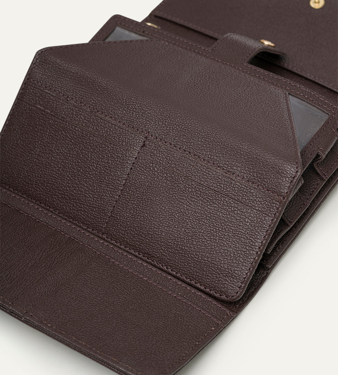 Voych Amara Kahverengi Deri Kadın Cüzdan