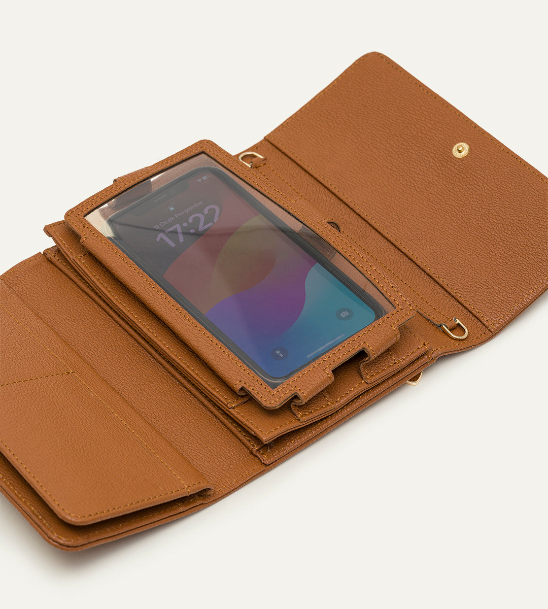 Voych Amara Taba Deri Kadın Cüzdan