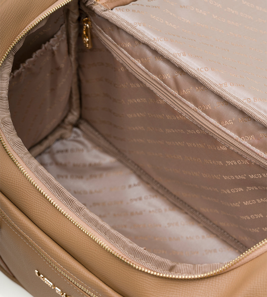 Serena Vizon E. Deri Gold Bebek Çantası