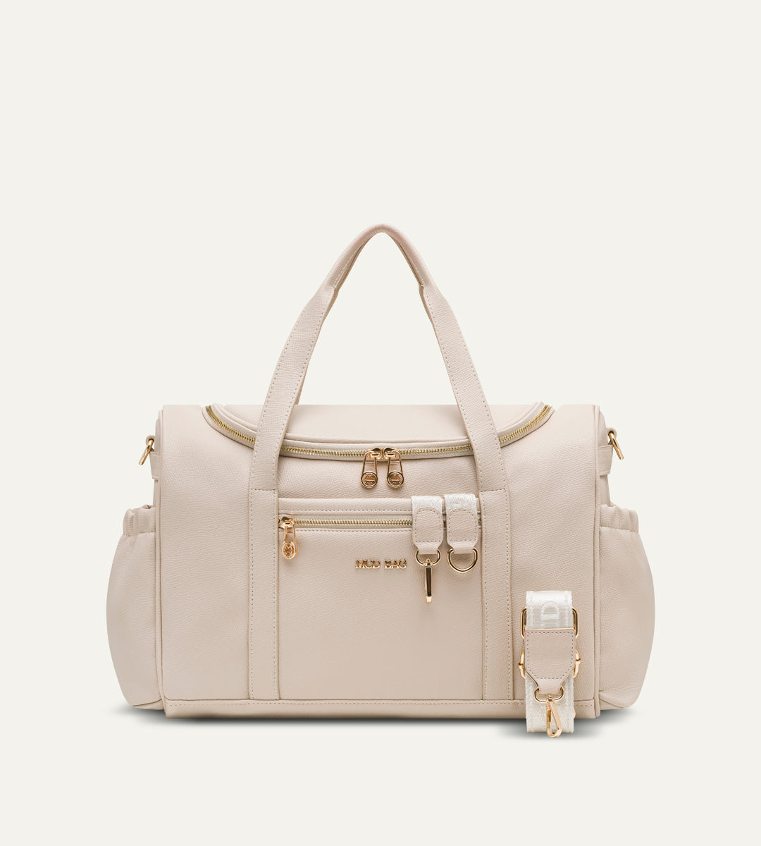 Serena Bej E. Deri Gold Bebek Çantası