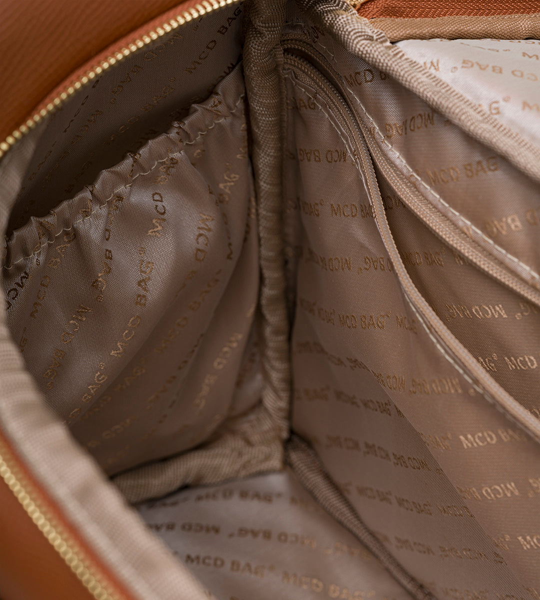 Serena Taba E. Deri Gold Bebek Çantası