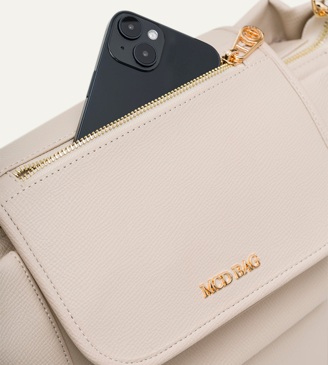 Luna Bej E. Deri Bebek Çantası