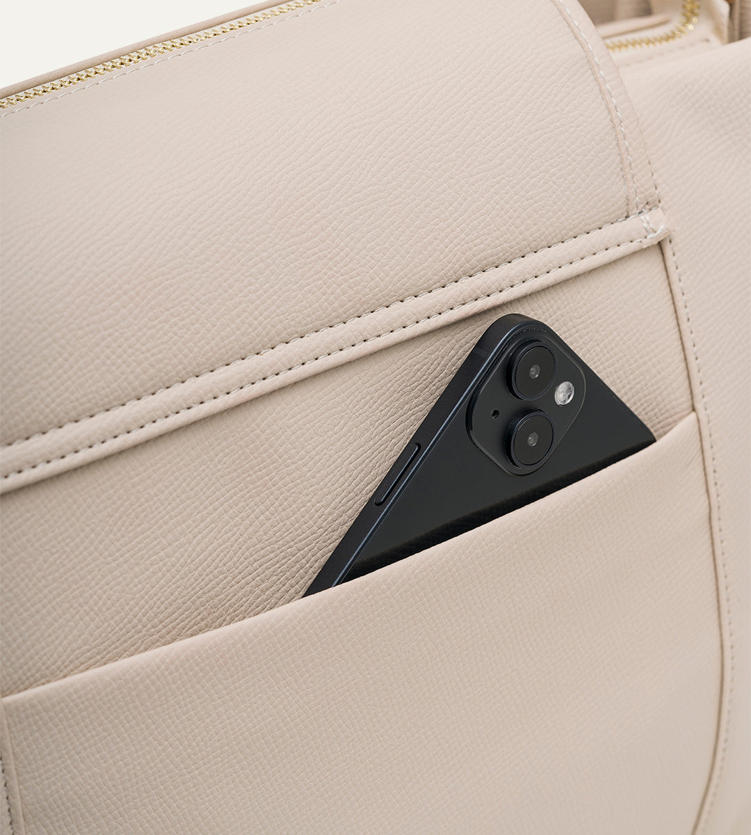 Luna Bej E. Deri Bebek Çantası