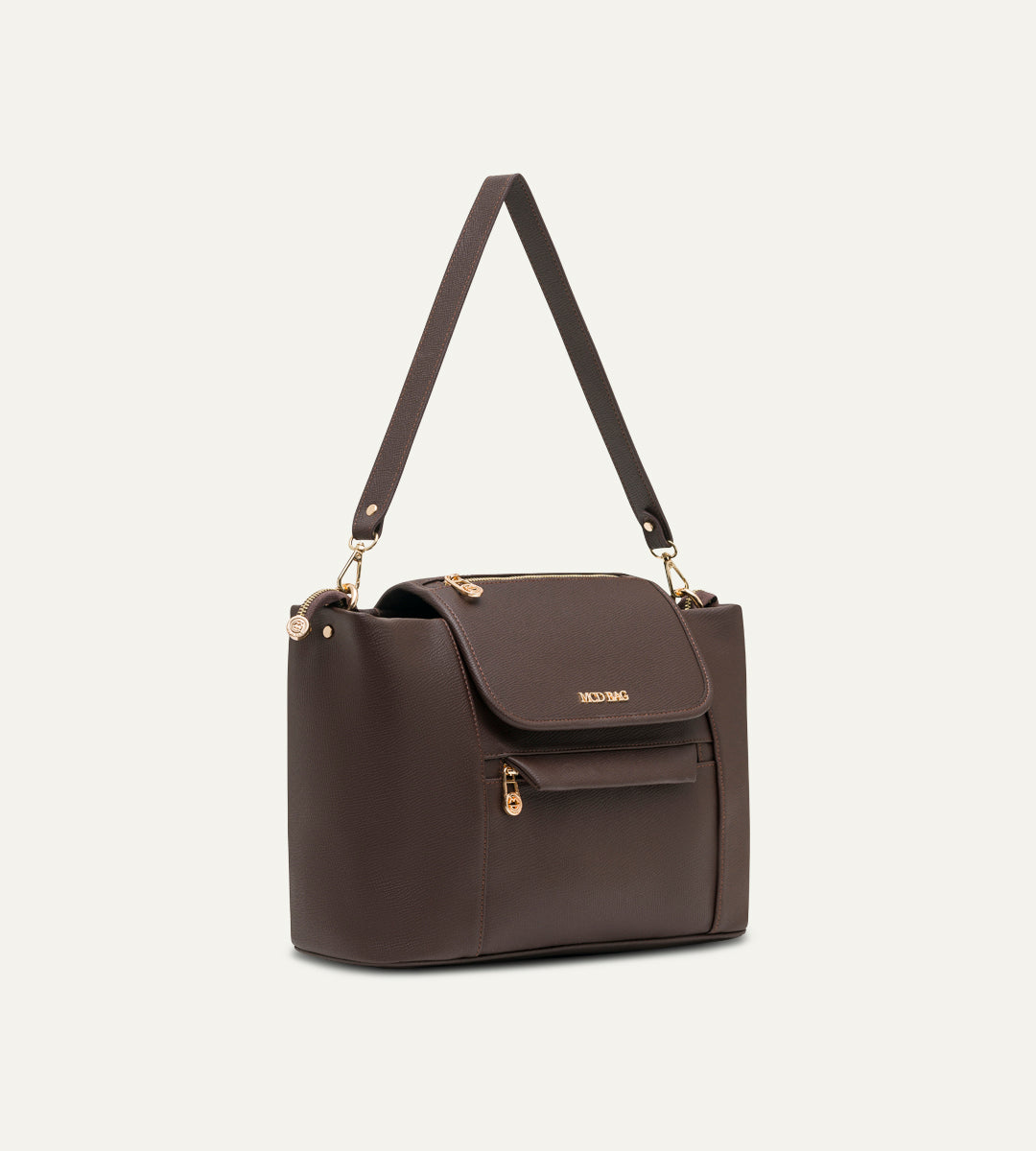 Luna Kahverengi E. Deri Bebek Çantası