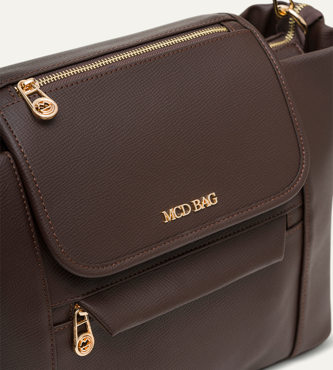 Luna Kahverengi E. Deri Bebek Çantası